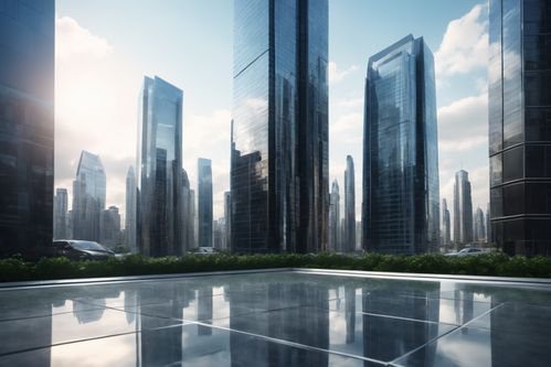 城市風光房地產高樓大廈攝影圖 攝影